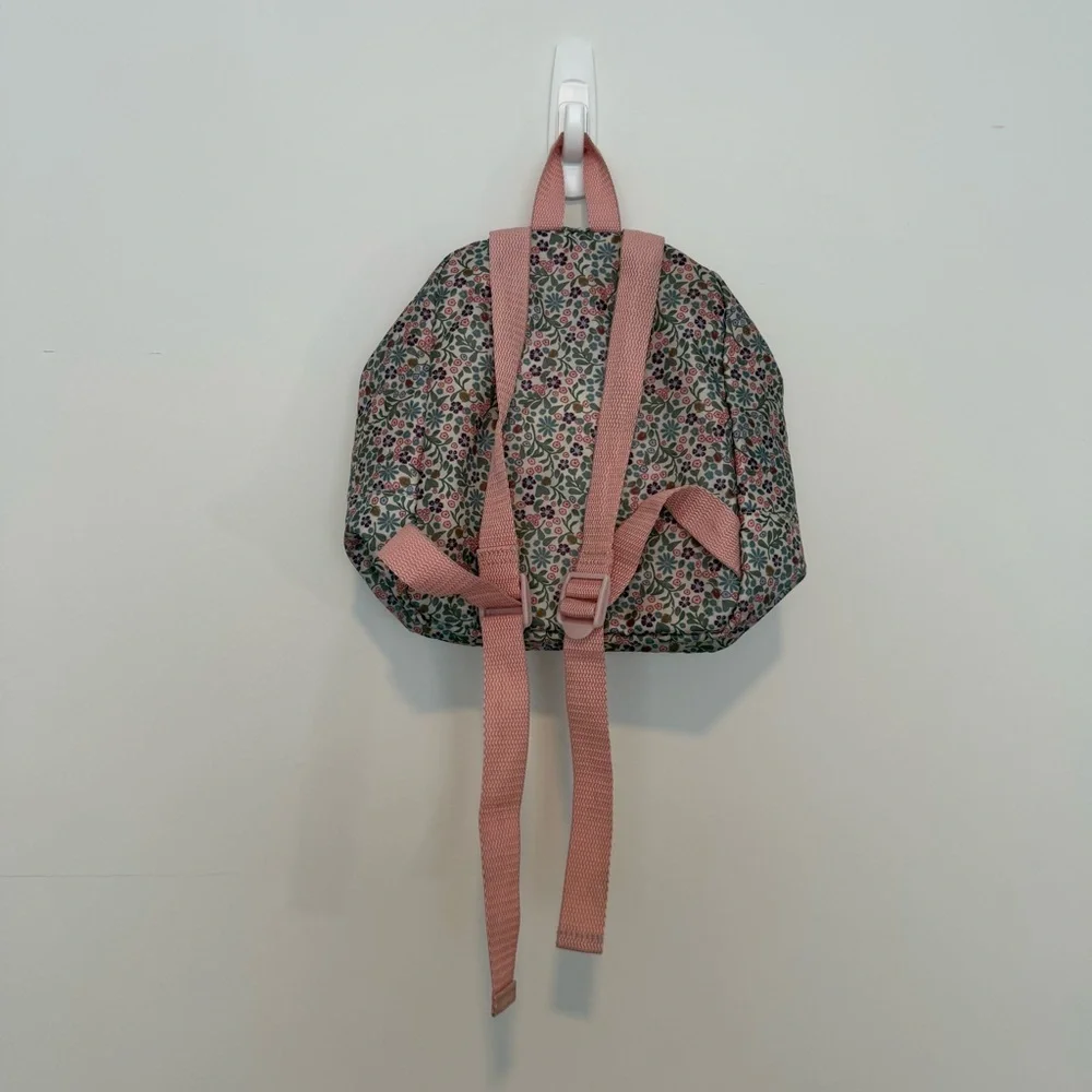 Floral Kids Backpack by H&M Brand - Pink and Blue - Picture 4 of 7
